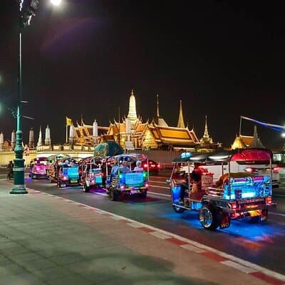 Tuk Tuk Tour Bangkok by Nighttime Sightseeing 5