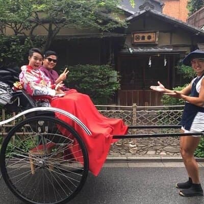 Sushi Making Tokyo with Traditional Rickshaw Ride Tour in Asakusa