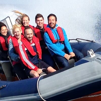 Private One Hour Powerboat trip with lots of high speed fun