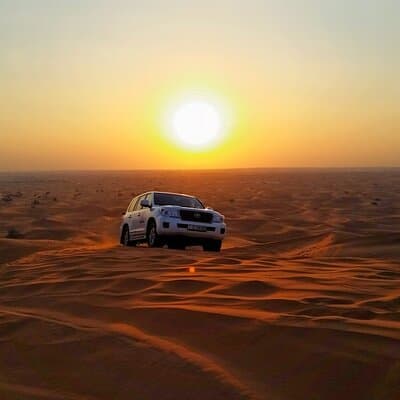 Sunrise Desert Safari with Quad Biking and Camel Riding in Dubai 3