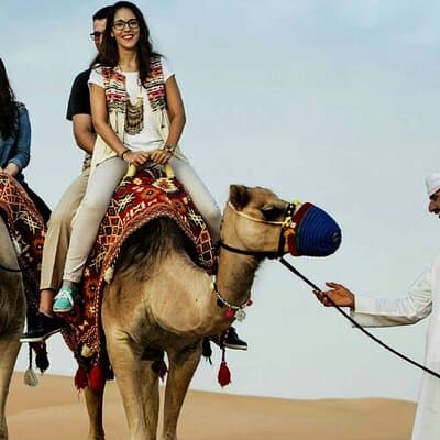 Sunrise Desert Safari with Quad Biking and Camel Riding in Dubai 5