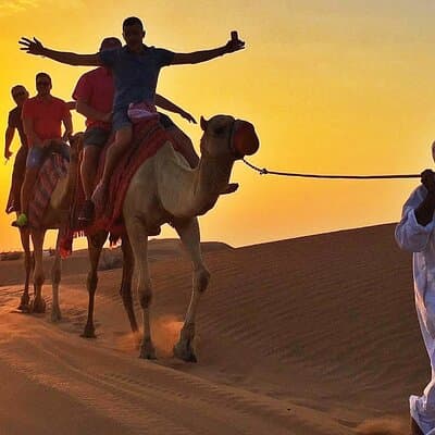 Private Sunset Safari With Extreme Dune Bashing & Camel Rides