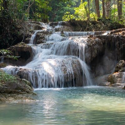 Bangkok: Erawan & Kanchanaburi Skywalk Day Tour 4