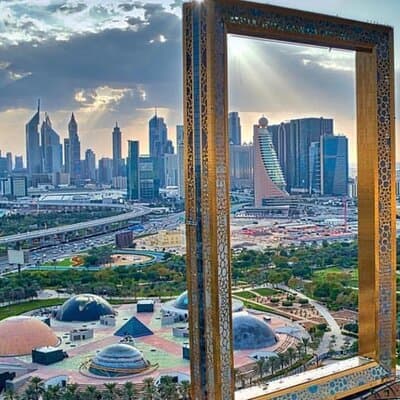 Dubai Frame and Burj Khalifa Tour