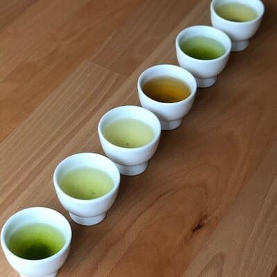 Authentic Japanese tea tasting session: sencha, matcha, gyokuro