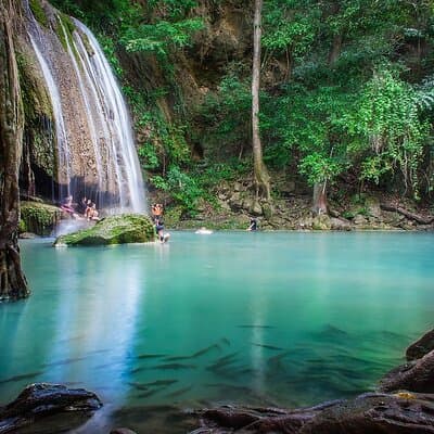 Two-Days Private Damnoen Saduak, Erawan Falls & Ayutthaya 5