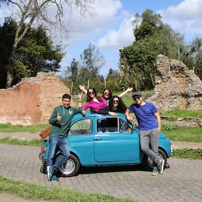 Tour of Rome Aboard a Vintage Fiat 500 2