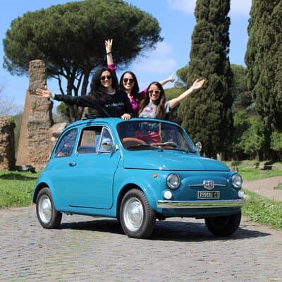Tour of Rome Aboard a Vintage Fiat 500 5