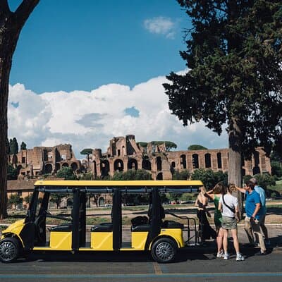 Rome Golf Cart Driving Tour: City Center, Colosseum & Catacombs 4