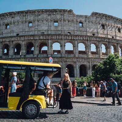 Rome Golf Cart Driving Tour: City Center, Colosseum & Catacombs 5