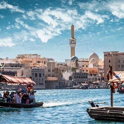 Old & Modern Dubai Full Day Private Tour with Blue Mosque Visit