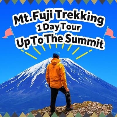 Mt.Fuji Trekking 1 Day Tour up to the summit by Private Vehicle