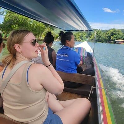 Kanchanaburi Full Day Tour: River Kwai and Erawan Falls 2