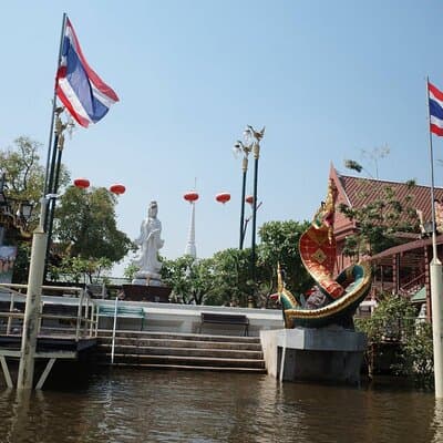 Hidden canal , Bangkok twighlight & temple 5