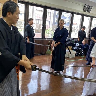 Iaido Experience in Tokyo 3