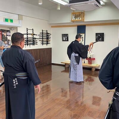 Iaido Experience in Tokyo 4