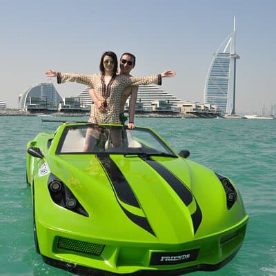 Private Tour Dubai in Jet Car 60min: Burj Al Arab to Atlantis