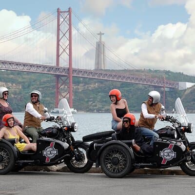 Lisbon El Cristo-Rei - Private Vintage Sidecar Tour