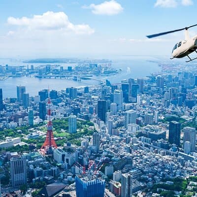 Tokyo Private Helicopter Tour– Asakusa, Skytree, Shibuya(30-Min) 2