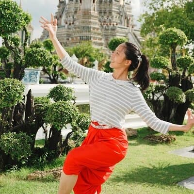 Thai Dance Class at Wat Arun 2
