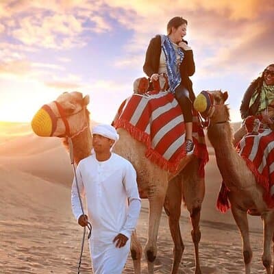 Dubai Stargazing & Desert Safari, Camel Ride, Show & BBQ Dinner