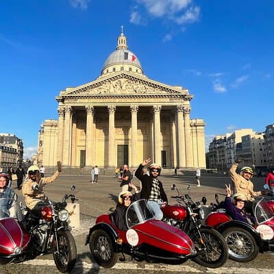 Private Sidecar Tour of the Hidden Gems of Paris