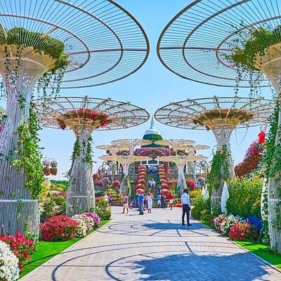 Dubai Miracle Garden & Global Village Combo Tickets 2