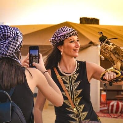 Morning Desert Safari Dubai Tour with Camel Ride and Breakfast
