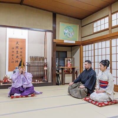 Kimono Photo Session Experience Japanese Culture Inside a Shrine 4