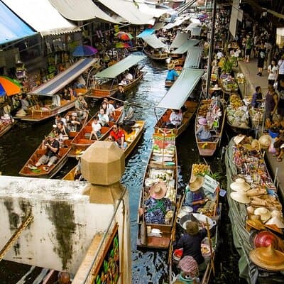 Maeklong Railway, Sugar Palm Factory & Floating Market 2