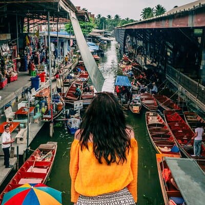 Maeklong Railway, Sugar Palm Factory & Floating Market 5