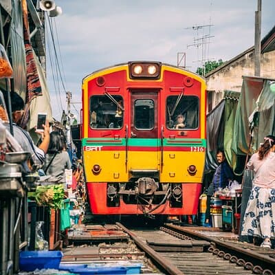 Maeklong Railway, Sugar Palm Factory & Floating Market 3
