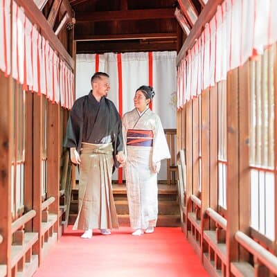 Kimono Photo Session Experience Japanese Culture Inside a Shrine