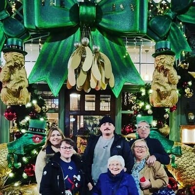 London Christmas Lights Private Guided Taxi Tour 2