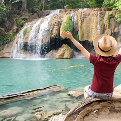 Full-Day Erawan Waterfall and River Kwai Private Guided Tour 2