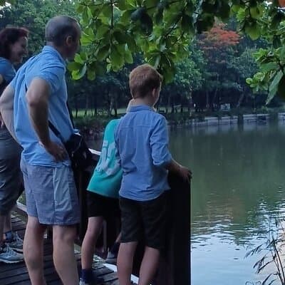 Bamboo Bicycle Tour in twilight: watch dancing Fireflies in Bangkok 2