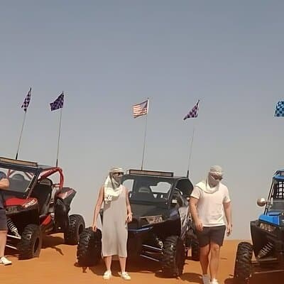 Private 2 Seater polaris Dune Buggy in Red Dunes(AL Faya Desert )