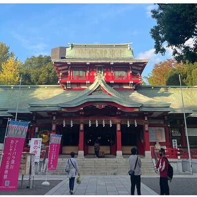 Goshuin Collecting & Garden Walk in Local Tokyo 4