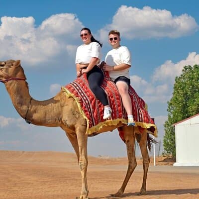 Morning Desert Safari Quad-bike camel ride Sand Surfing in Dubai 2