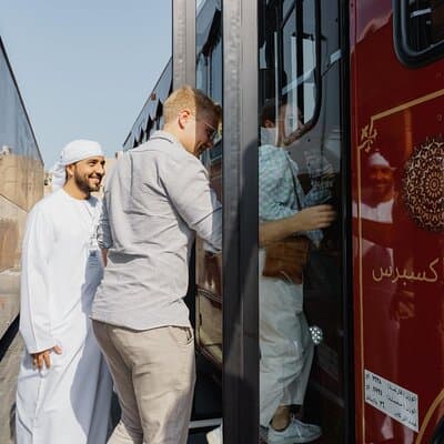 Emirati Hospitality Experience & Old Dubai Bus Tour | Heritage Express 3