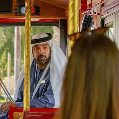 Emirati Hospitality Experience & Old Dubai Bus Tour | Heritage Express 5