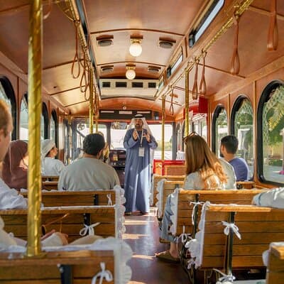 Emirati Hospitality Experience & Old Dubai Bus Tour | Heritage Express 4