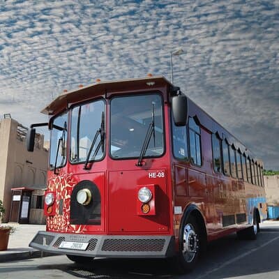 Emirati Hospitality Experience & Old Dubai Bus Tour | Heritage Express 2