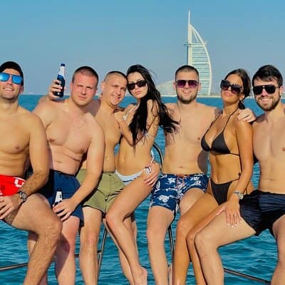 3-Hours Dubai Marina 50ft Private Luxury Yacht Sightseeing Tour 2