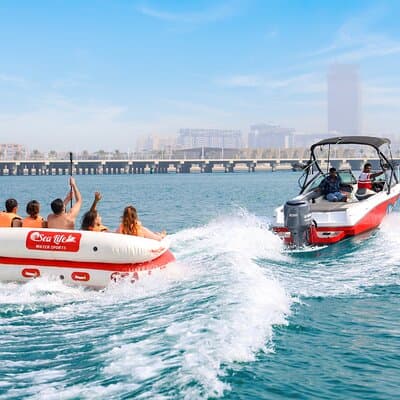 Donut or Sofa Boat Ride Watersport Tour Package in Dubai 3