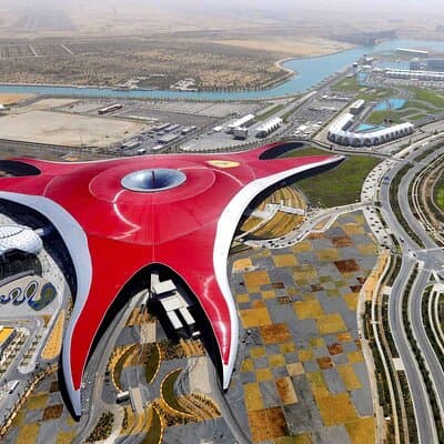 Abu Dhabi Tour in Private 4x4 with Grand Mosque, Louvre & Ferrari 3