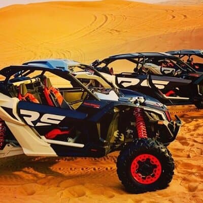 CAN-AM 02 Seater Self drive with Camel Riding and Sand Skiing 2