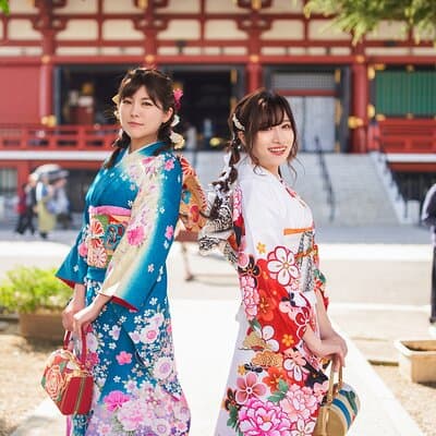 Kimono Dress experience in Asakusa