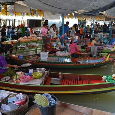 Ayutthaya Bicycle Hike & ATV to Top Attractions & Floating Market 2