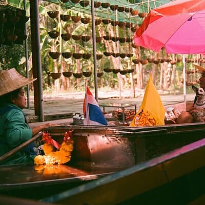 Ayutthaya Bicycle Hike & ATV to Top Attractions & Floating Market 5